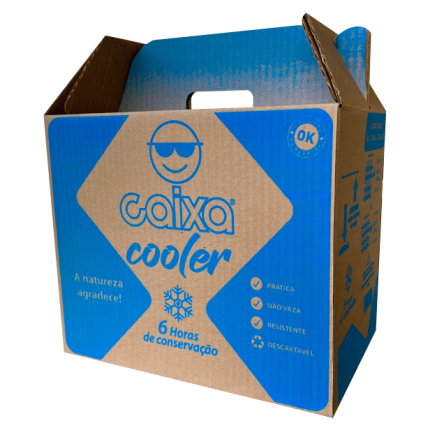 Caixa Cooler de papelão